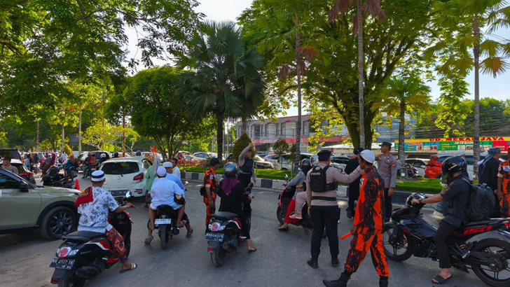 Polresta Palangka Raya Amankan Ibadah Idul Adha di Kecamatan Pahandut Polresta Palangka
