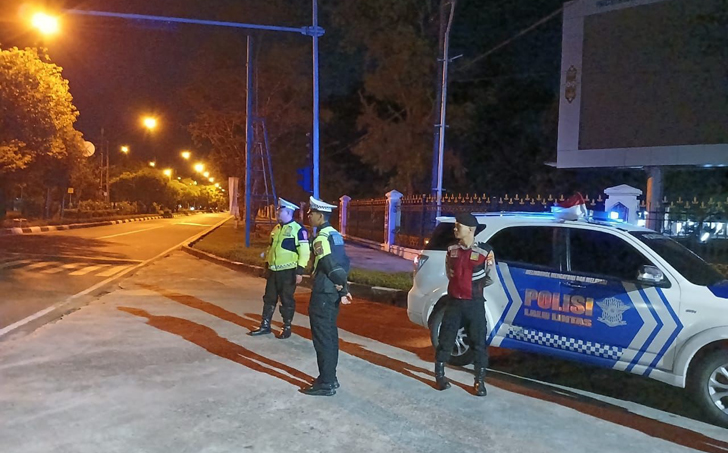 Tekan Aksi Bali dan Kejahatan Jalanan, Polresta Palangka Raya Gelar Patroli Harkamtibmas bALI