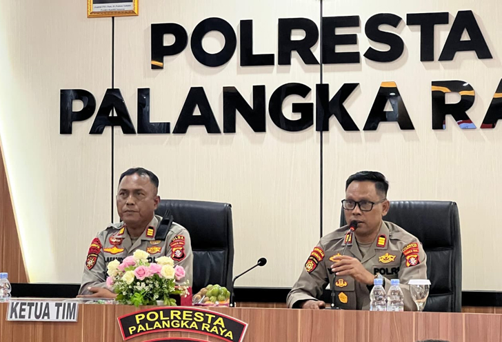 Satsamapta Polresta Palangka Raya Ikuti Supervisi Ditsamapta Polda Kalteng Satsamapta