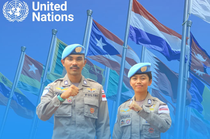 Serving For Peace : Satuan Brimob Polda Kalteng Tegakkan Kemanusiaan di Bumi Afrika Satuan Brimob