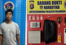 Empat Paket Sabu Disita, Pria 27 Tahun Dibekuk di Jekan Raya Sabu